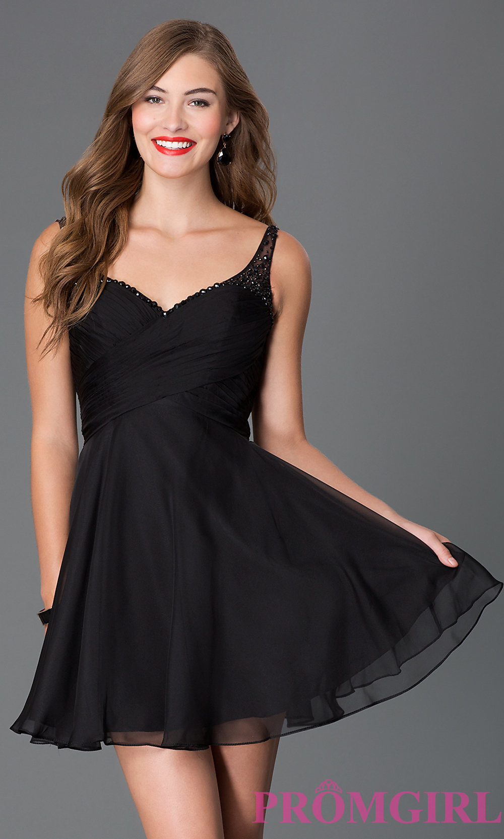 womens black dress 1